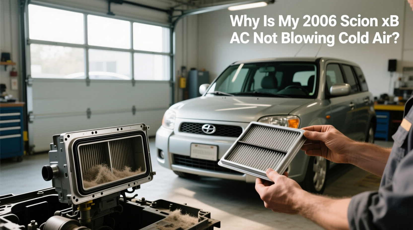 2006 scion xb ac not cold filter fix guide