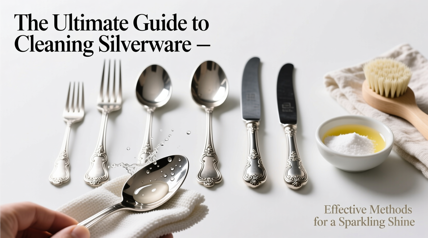 the ultimate guide to cleaning silverware effective methods for a sparkling shine