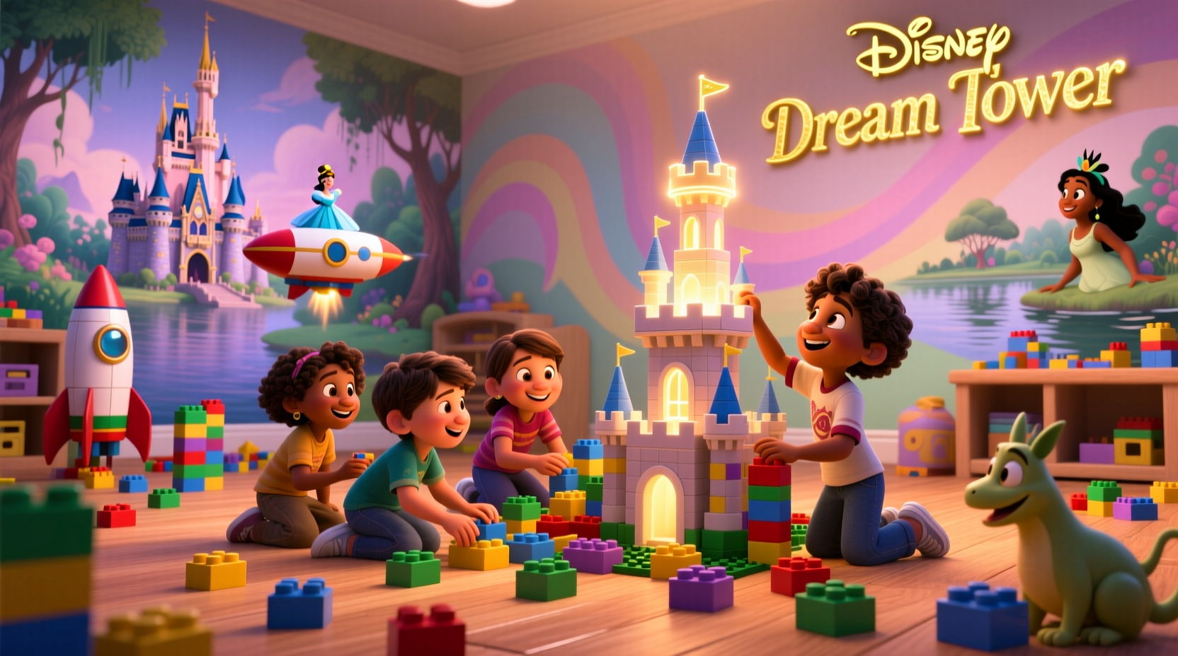 unlocking imagination effective strategies to encourage creativity using disney building bricks