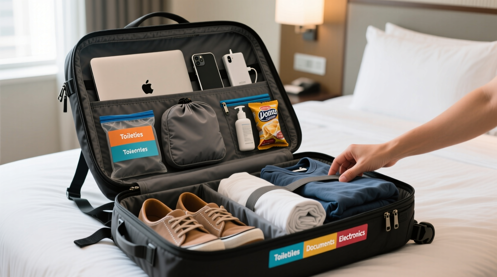 mastering large travel backpack organization practical tips for efficient packing and easy access