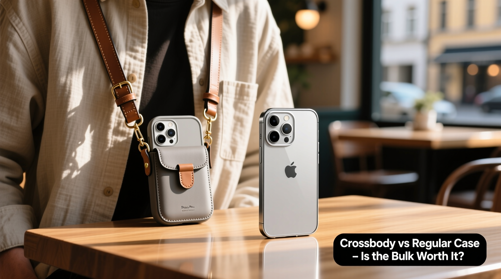 crossbody phone case vs regular case is the extra bulk really worth it