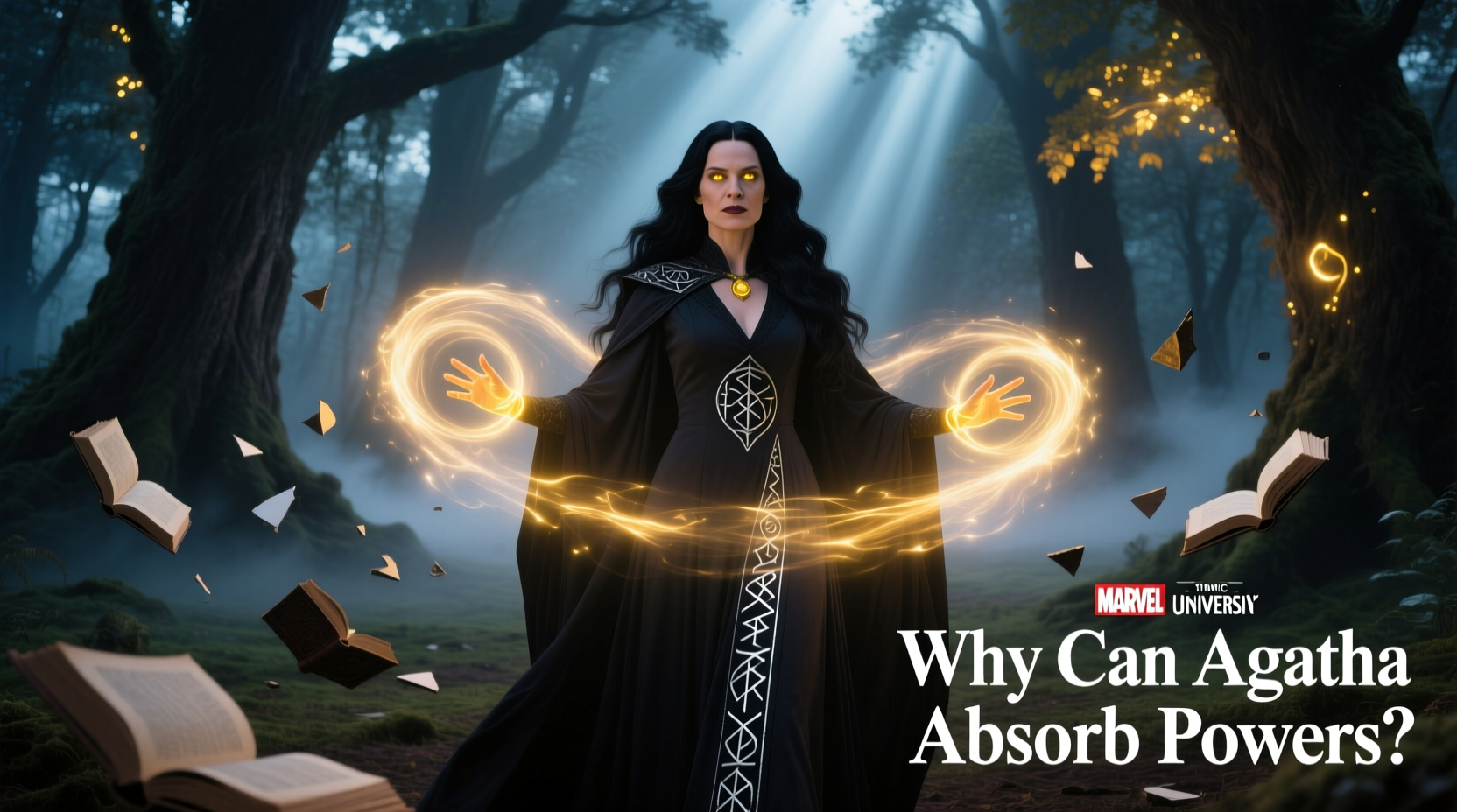 why can agatha absorb powers agatha harkness abilities