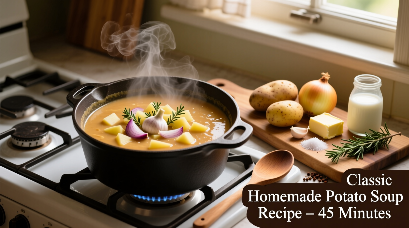 how to make homemade potato soup