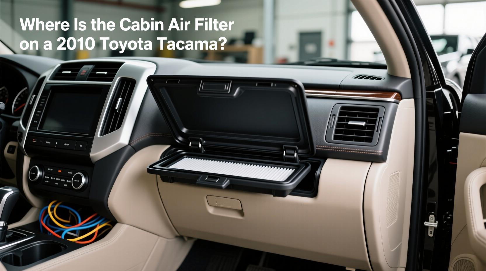 2010 tacoma cabin air filter location replacement guide