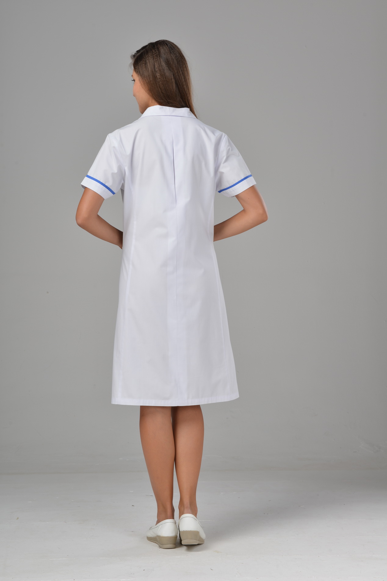 时尚白色护士礼服制服 - buy fashionable white nurse dress uniform