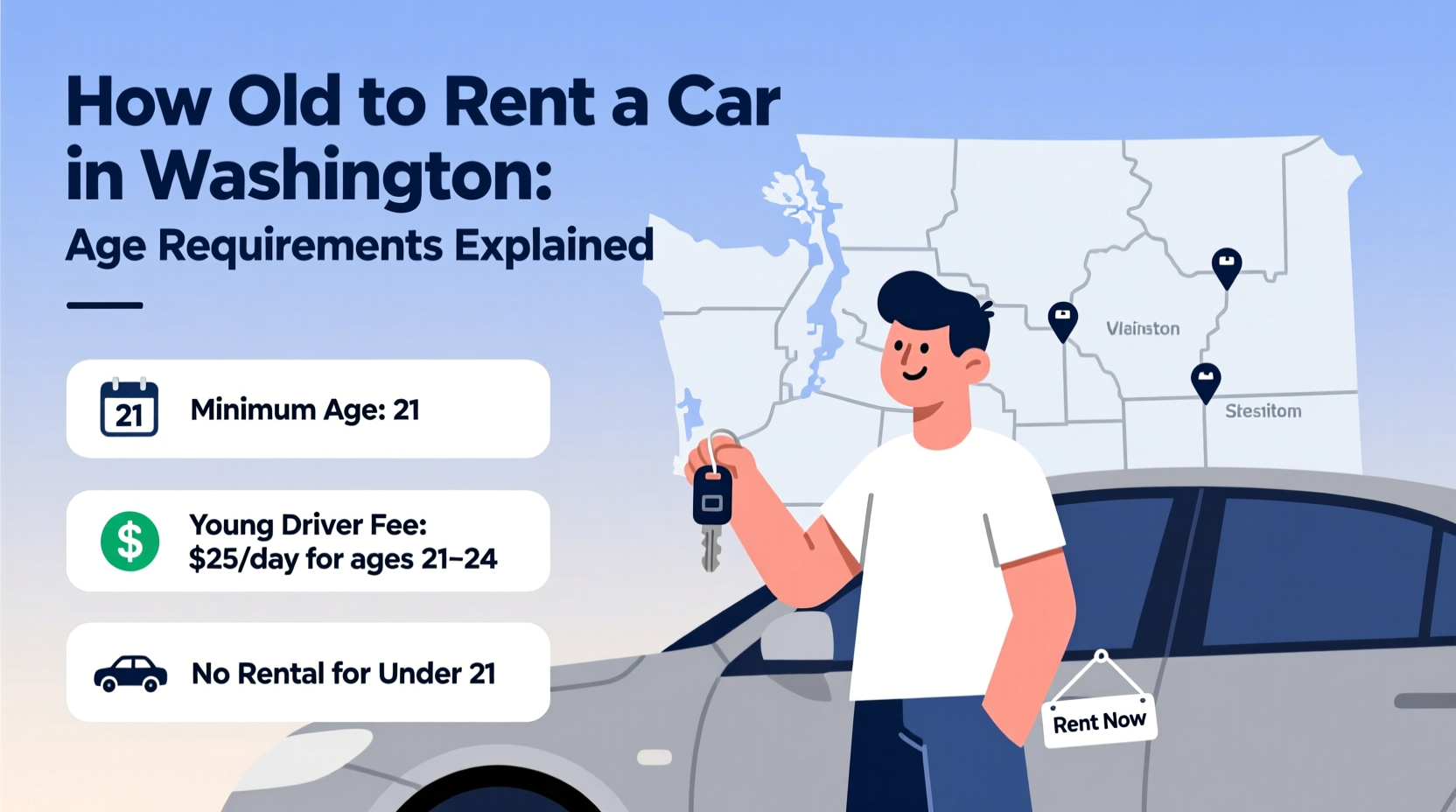 how old to rent a car in washington