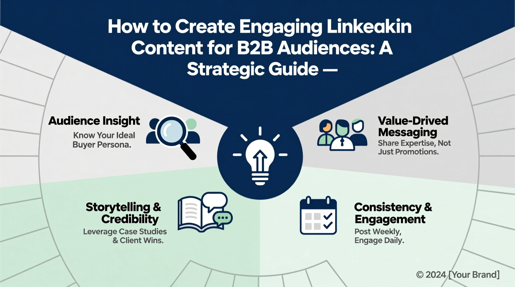 how to create engaging linkedin content for b2b audiences