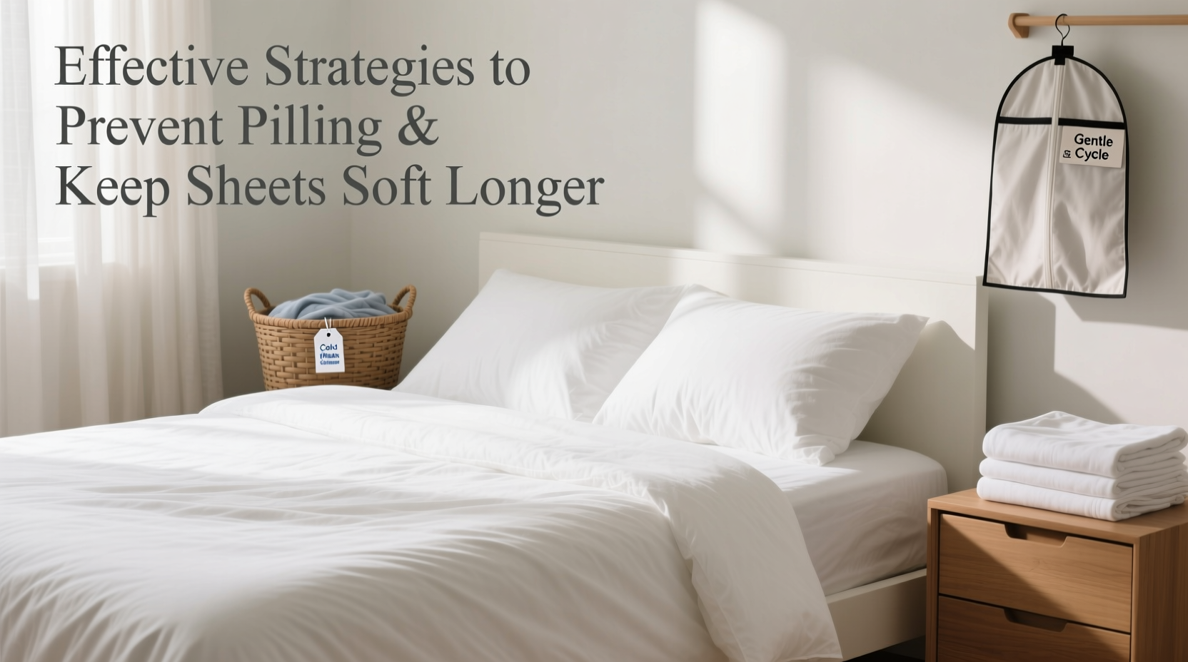 effective strategies to prevent pilling on cotton bedding and keep sheets soft longer