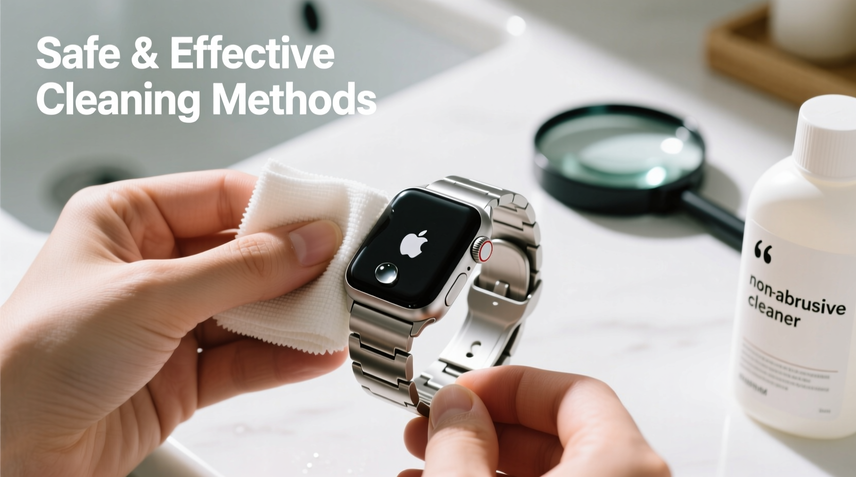 safe and effective methods to clean your metal iwatch band without causing damage