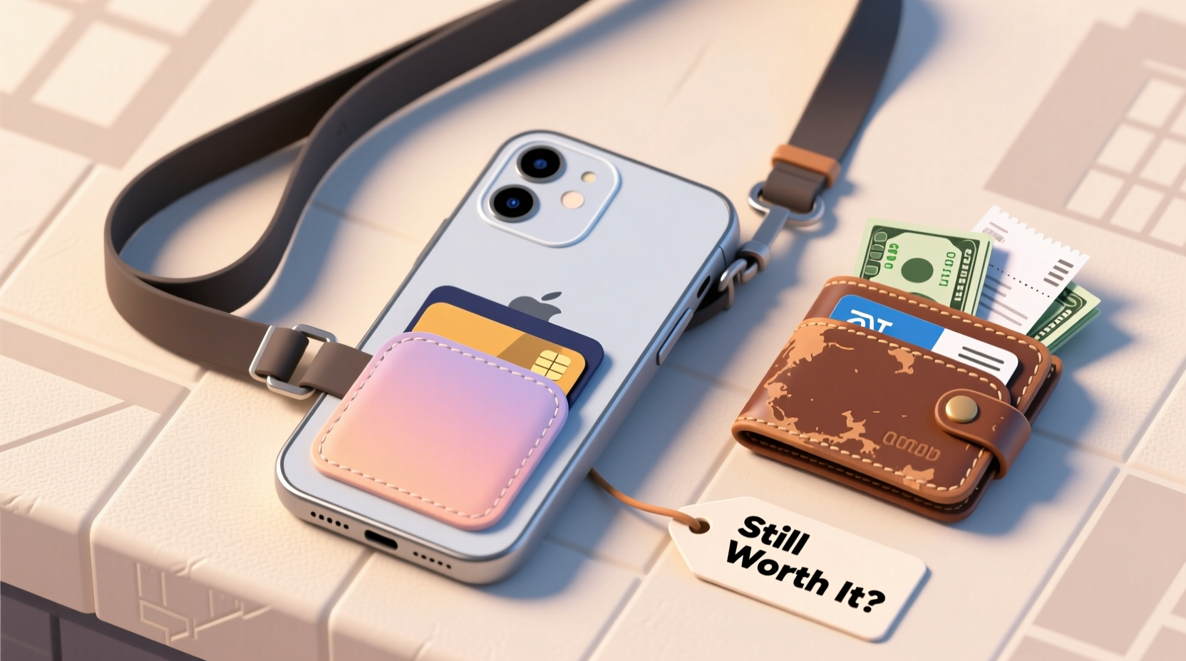 crossbody phone case vs separate wallet is carrying a wallet even worth it anymore