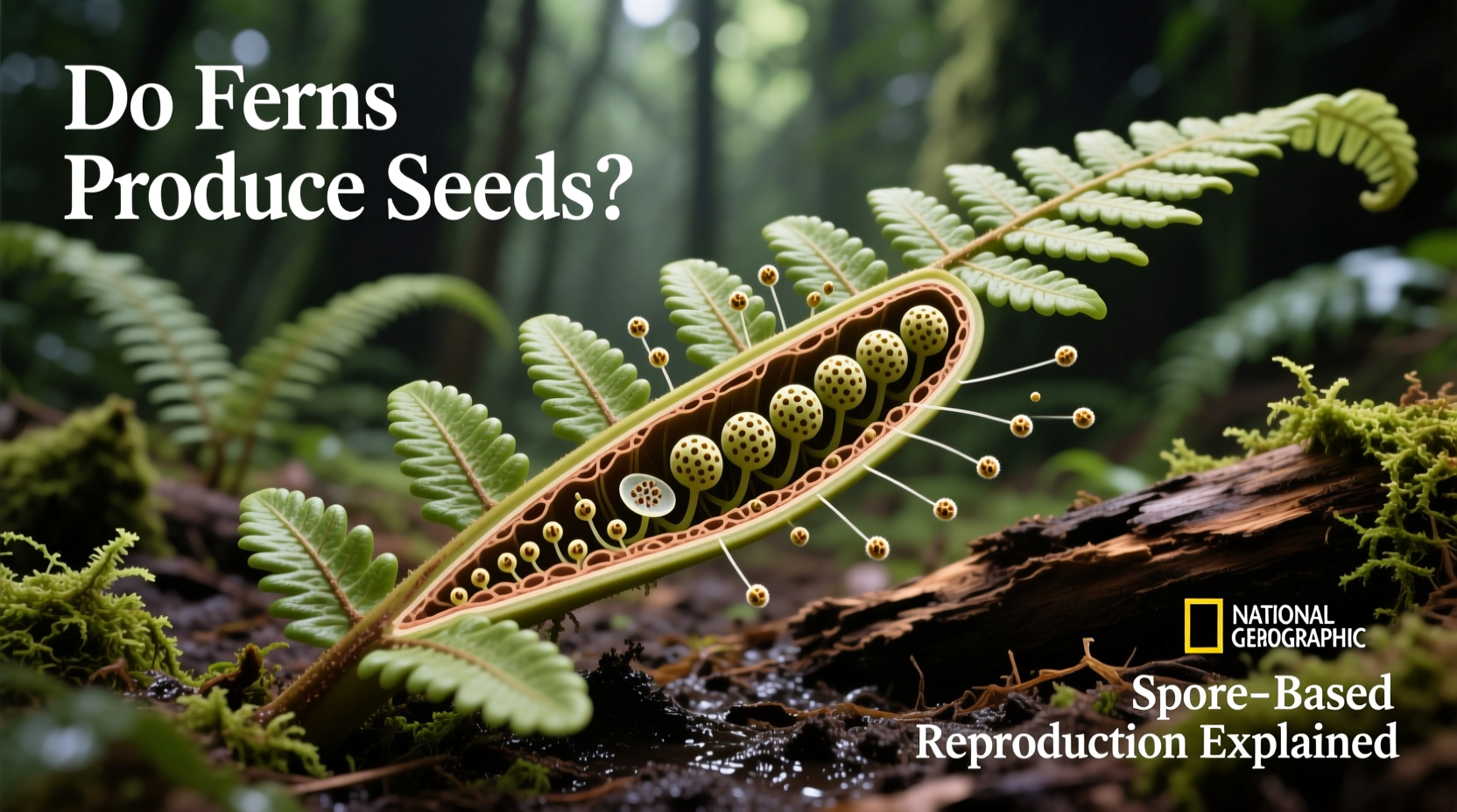 does fern produce seeds