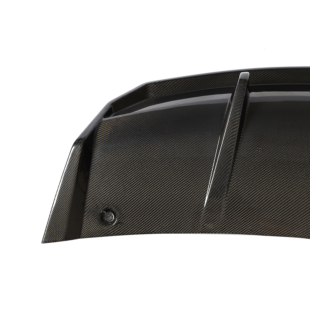 碳纤维汽车后唇扩散器适用于 tesla model 3 sedan 4-door 2016-2019