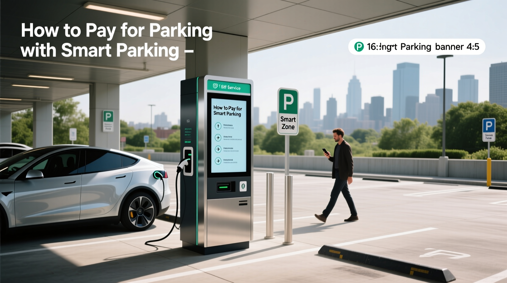 How to choose self service parking machine,How to pay for parking with smart parking?