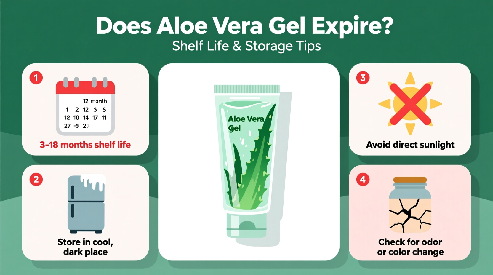 Does Aloe Vera Gel Expire? Shelf Life & Storage Tips