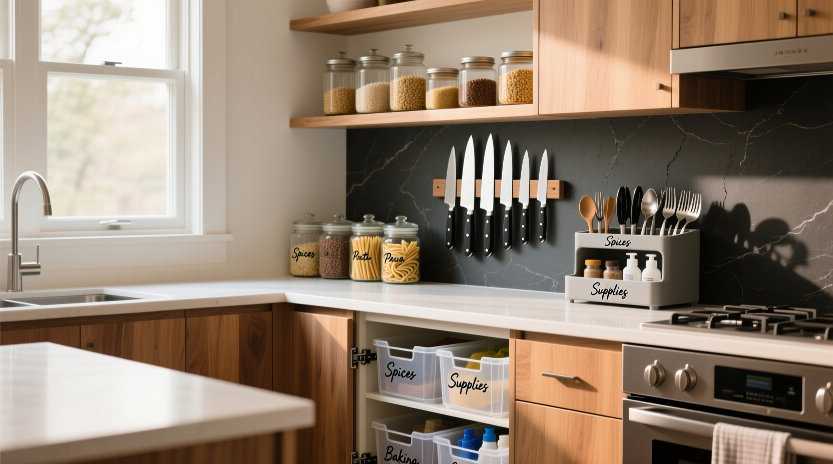 kitchen organization hacks