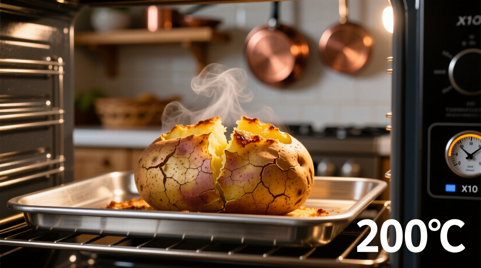 Perfect Baked Potato Temperature: 400°F for Best Results