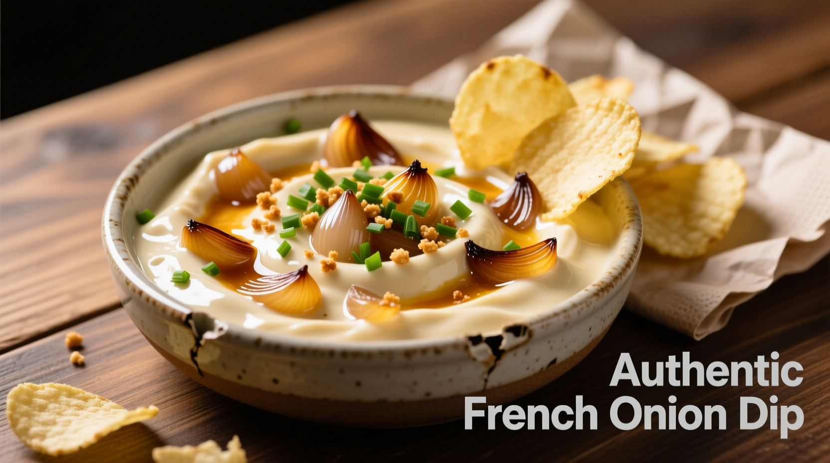 Healthy French Onion Dip: Creamy Recipe Under 100 Calories