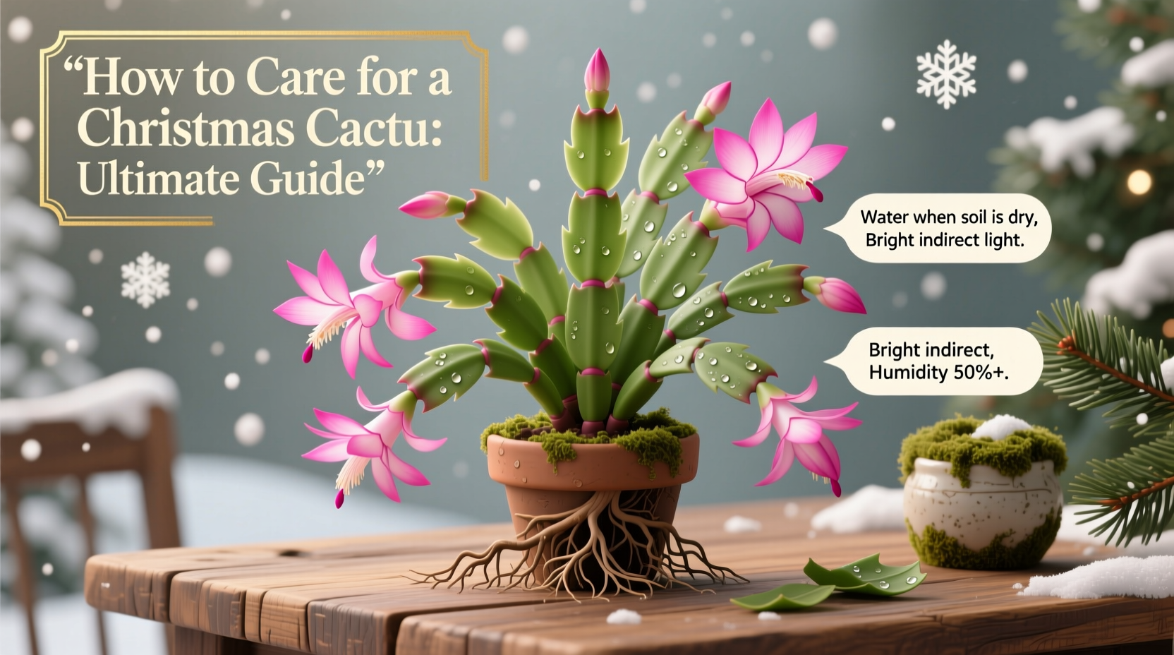 how do i take care of christmas cactus
