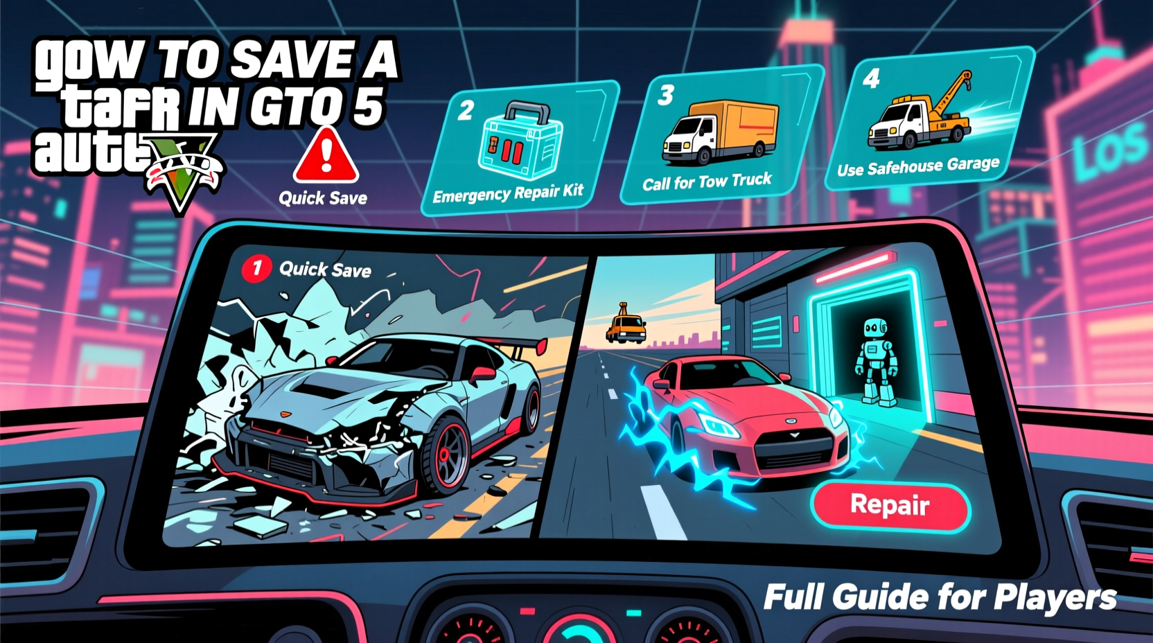 how do you save a car in gta 5