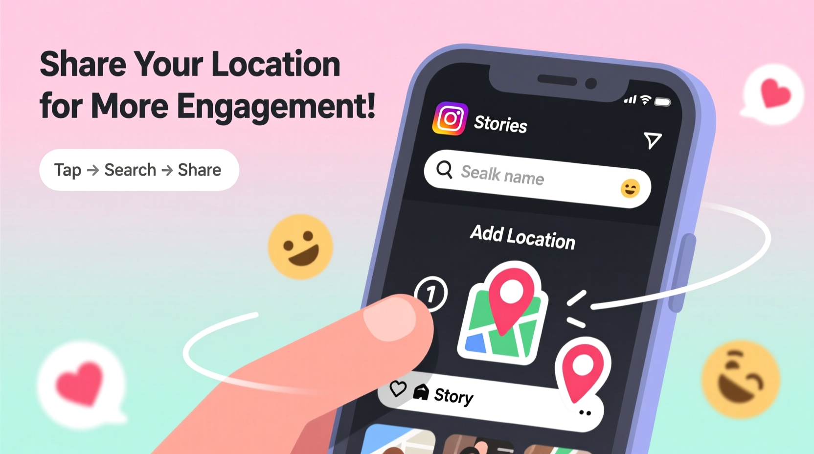 effective ways to share and find your location on instagram for better engagement