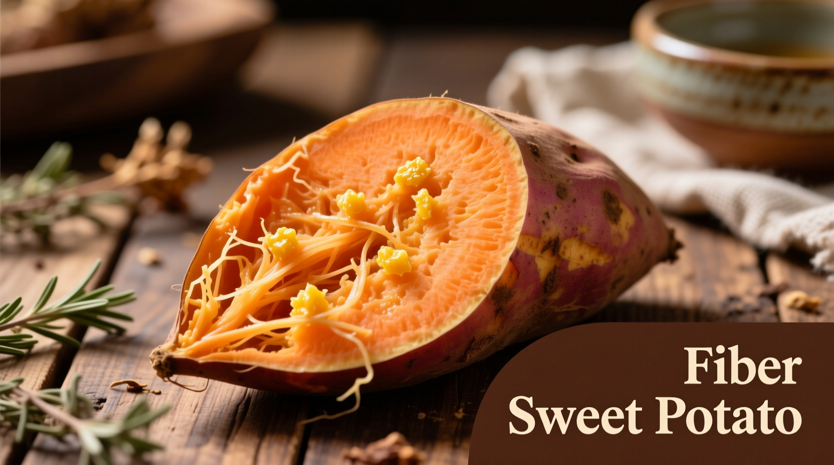 fiber sweet potato
