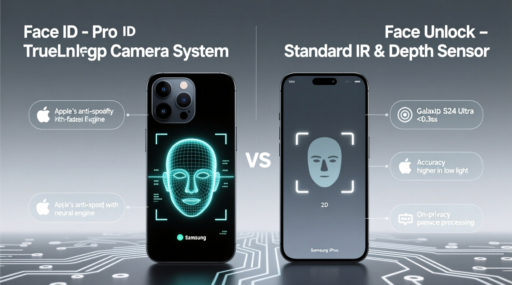 iphone face id vs samsung face unlock why does everyone say apples is better 3