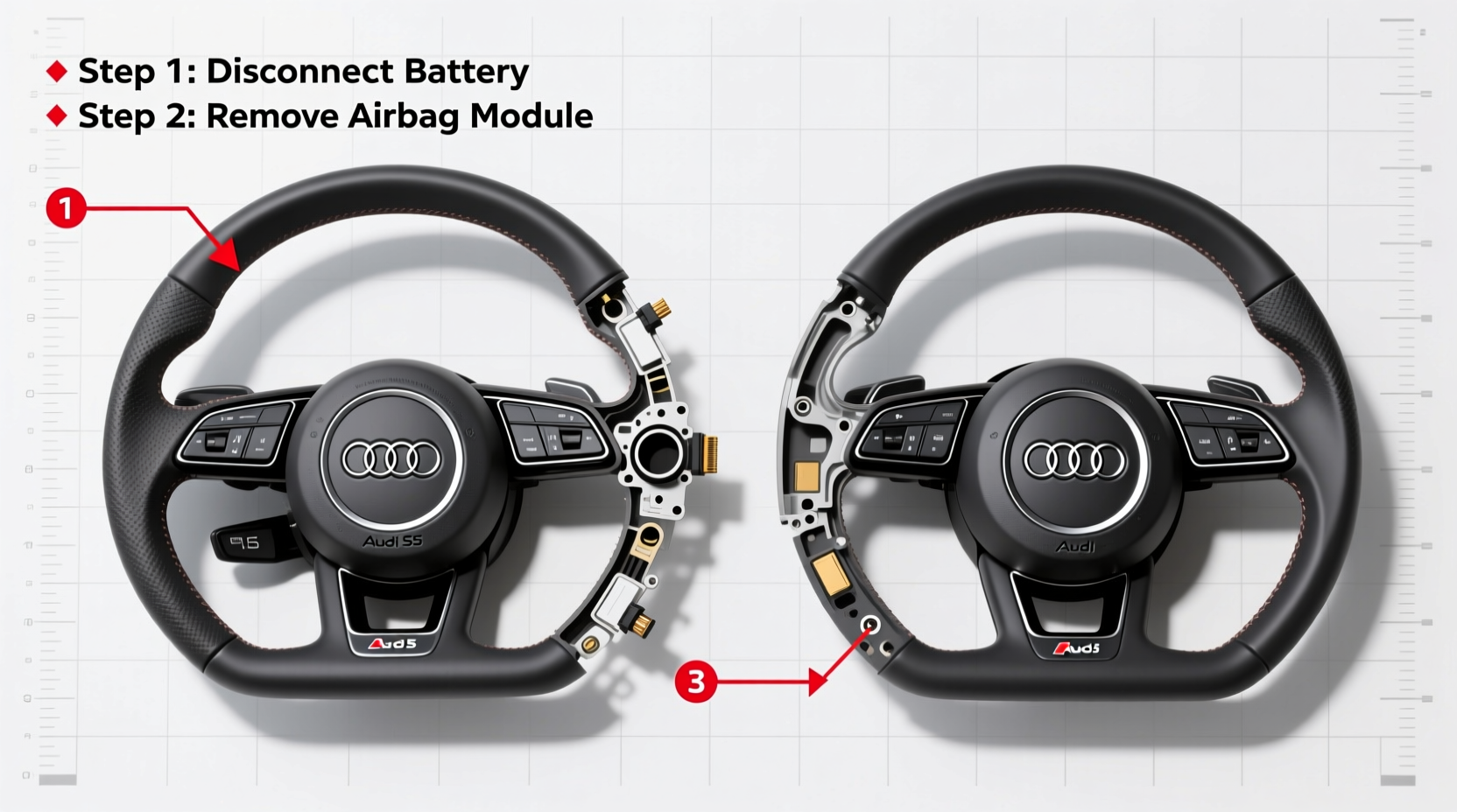2026 Audi S5 Steering Wheel Replacement Guide
