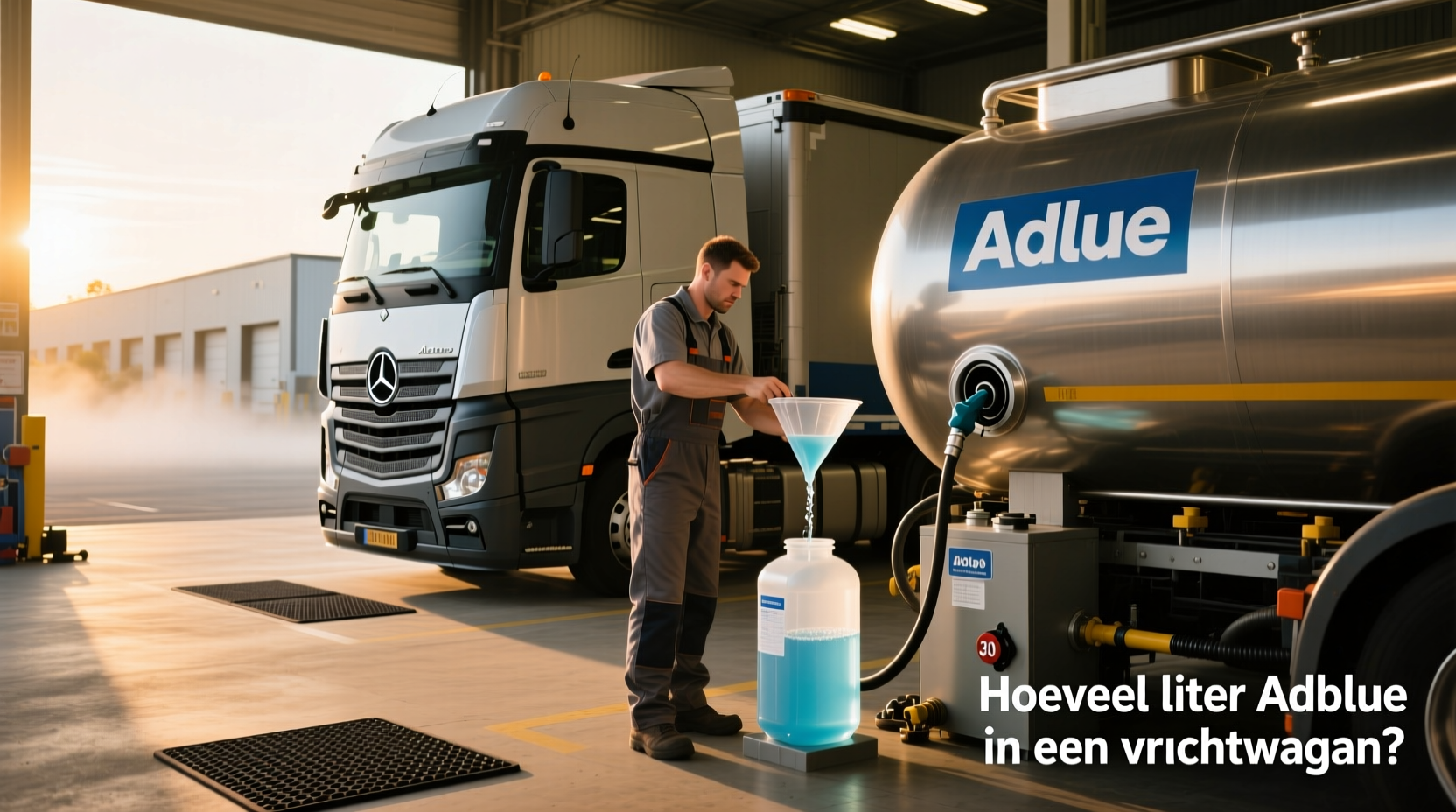 How to Choose AdBlue for Mercedes Actros: Tank Size & Usage Guide