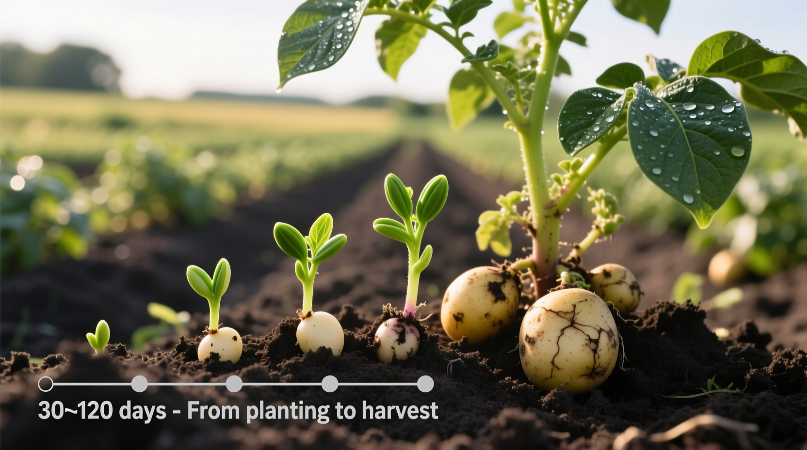 How Long Do Potatoes Take to Grow? Timing by Variety & Conditions