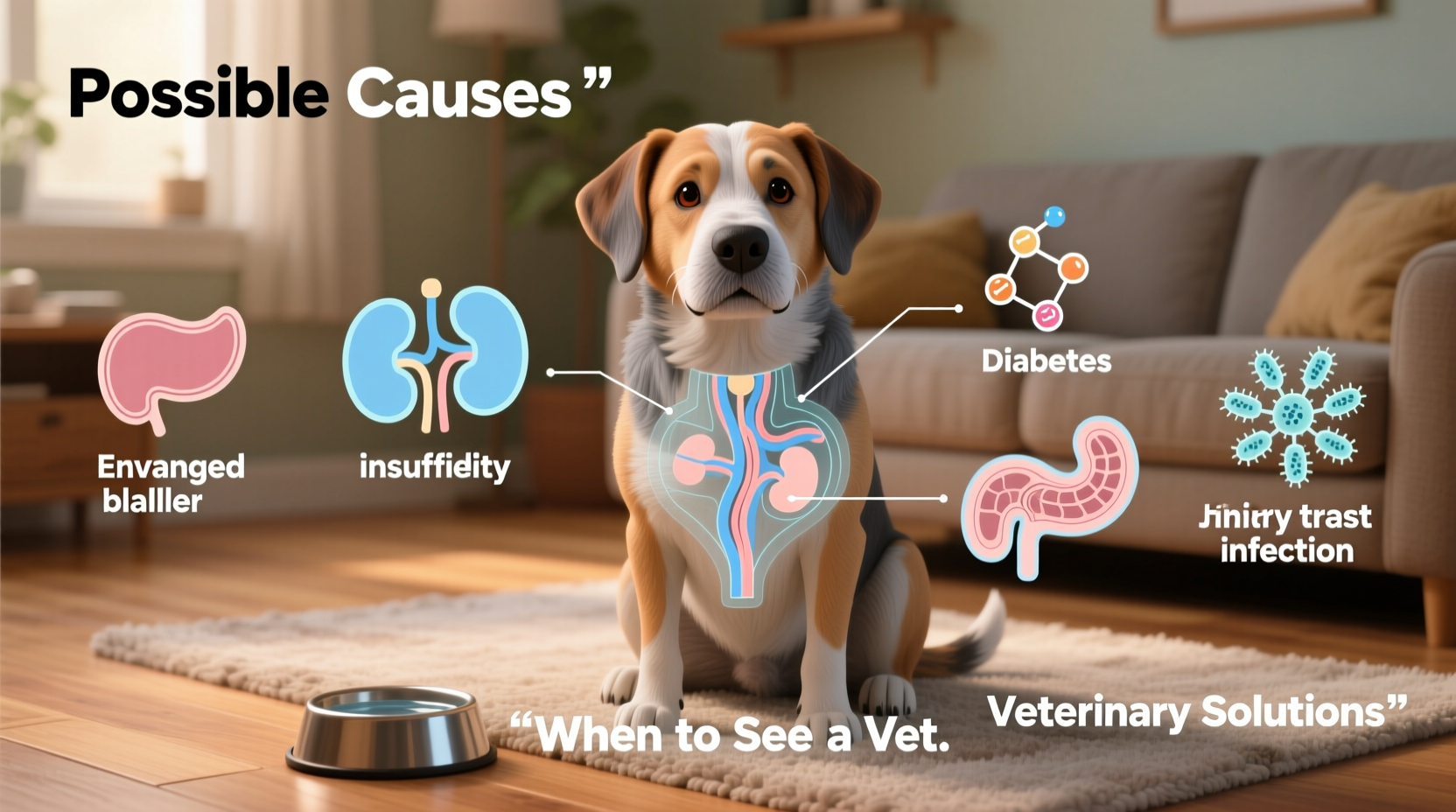 why is my older dog peeing so much causes solutions