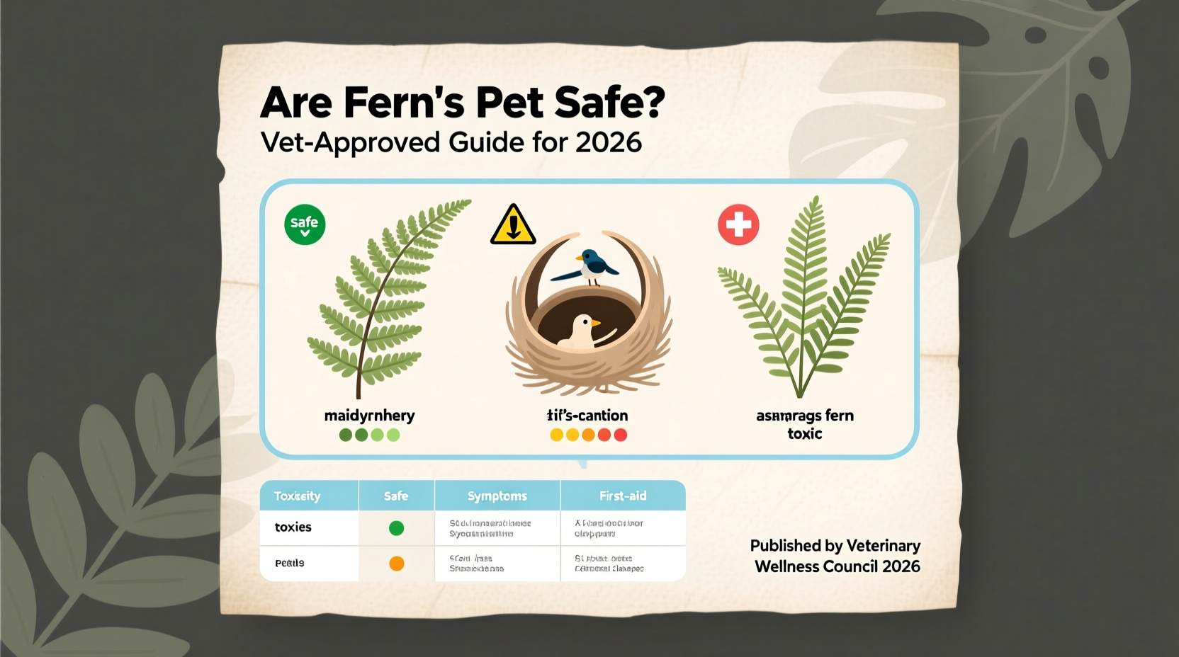 Are Ferns Pet Safe? Vet-Approved Guide for 2026