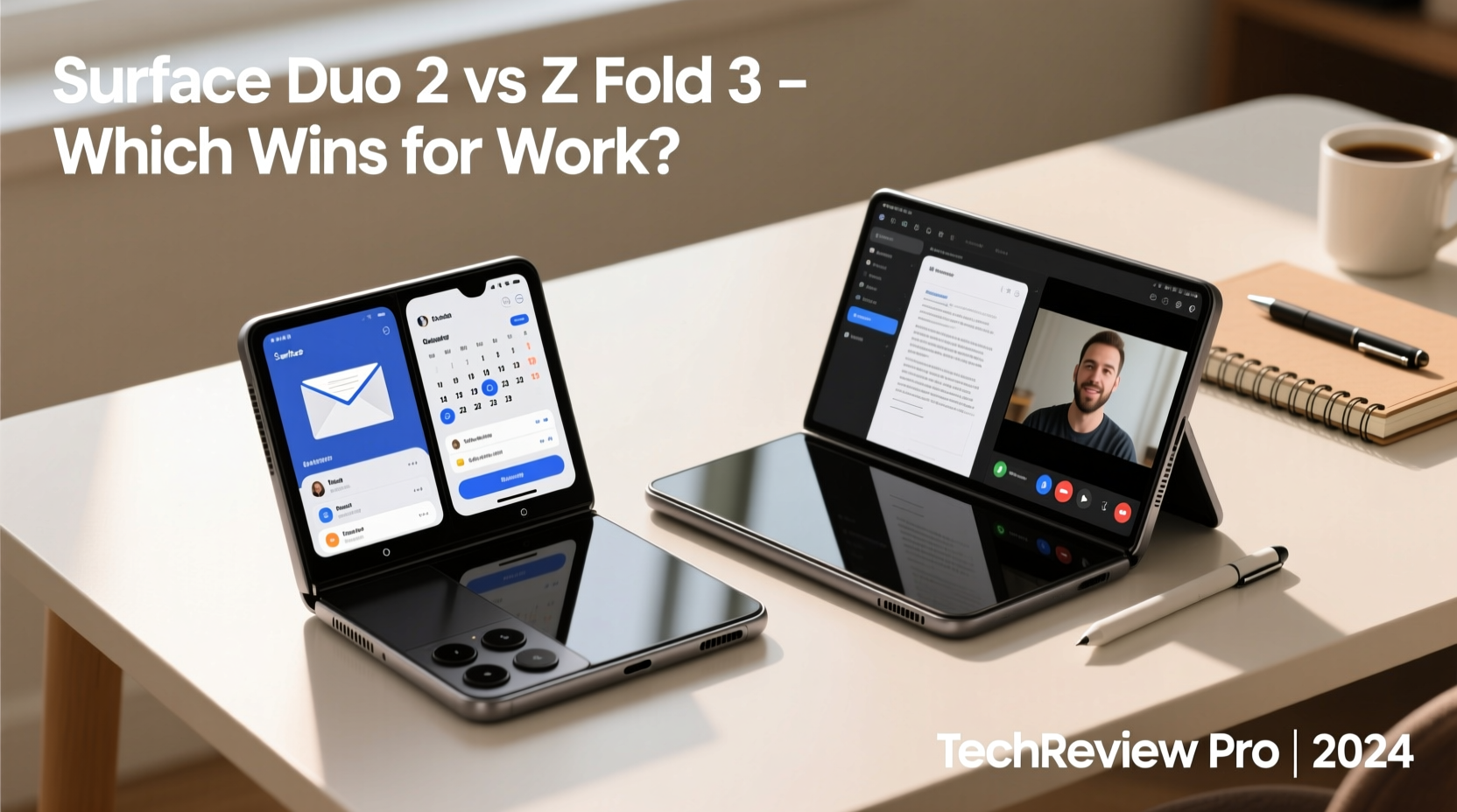 surface duo 2 vs z fold 3 which foldable is actually better for getting work done