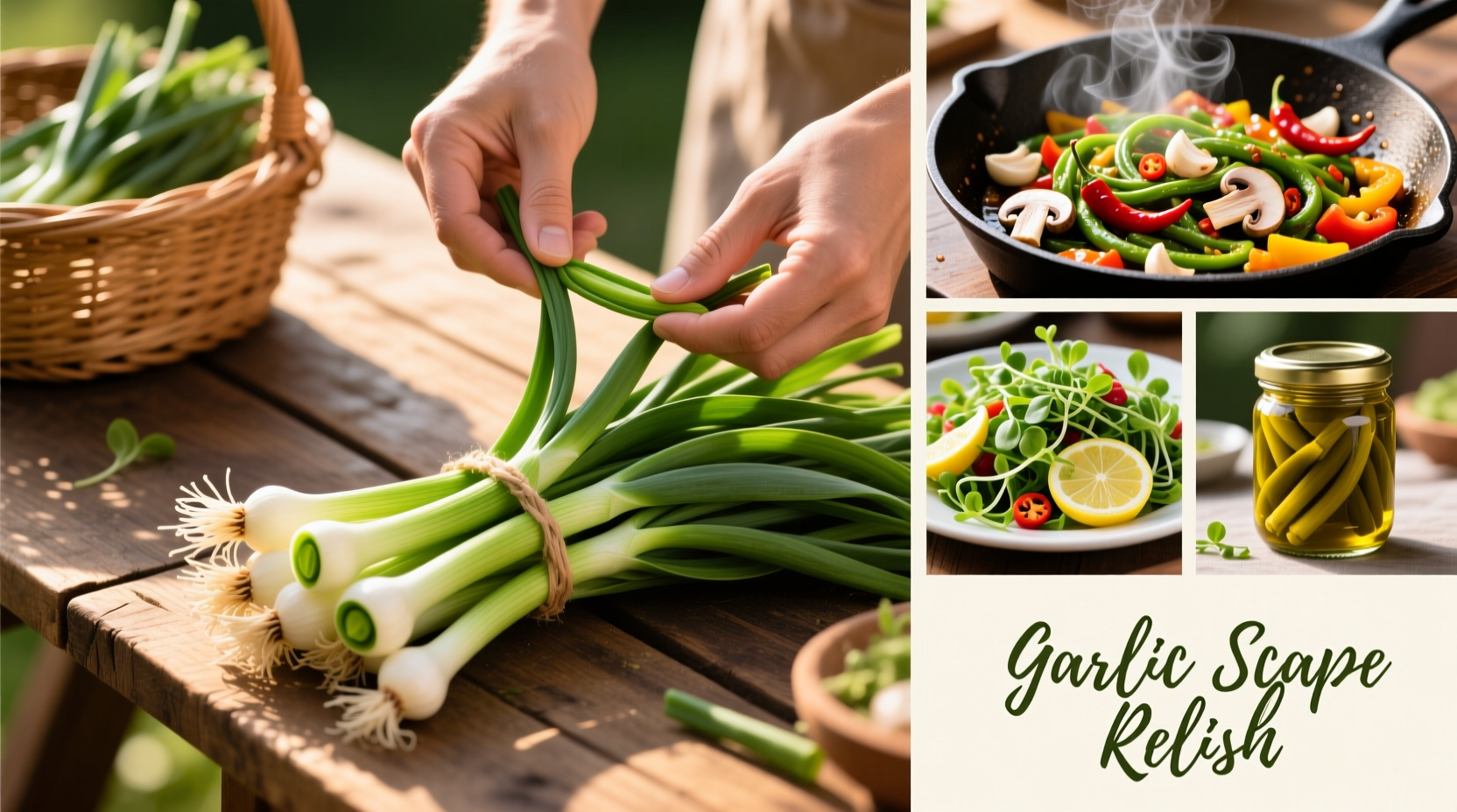 5 Best Ways to Use Garlic Scapes Before They're Gone