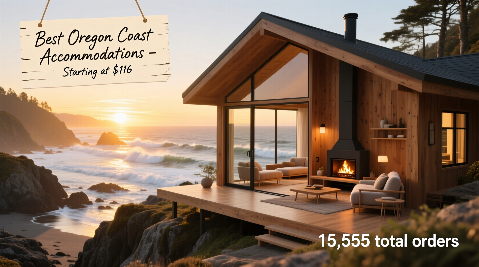 experience the best oregon coast accommodations starting at 1 16 with 15555 total orders