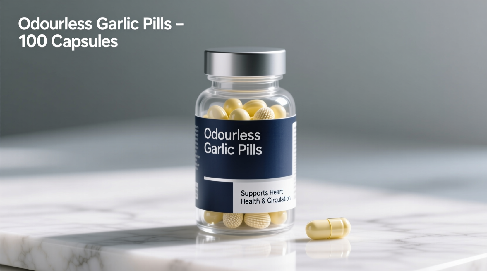 Odourless Garlic Pills: Benefits Without the Smell