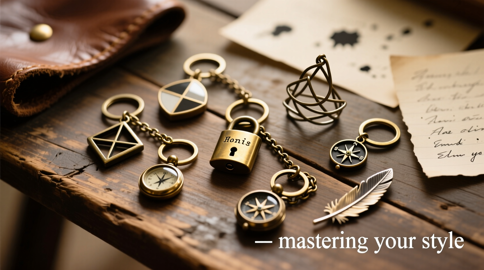 mastering your style how to create a unique look with keychain pendants that reflect your personality