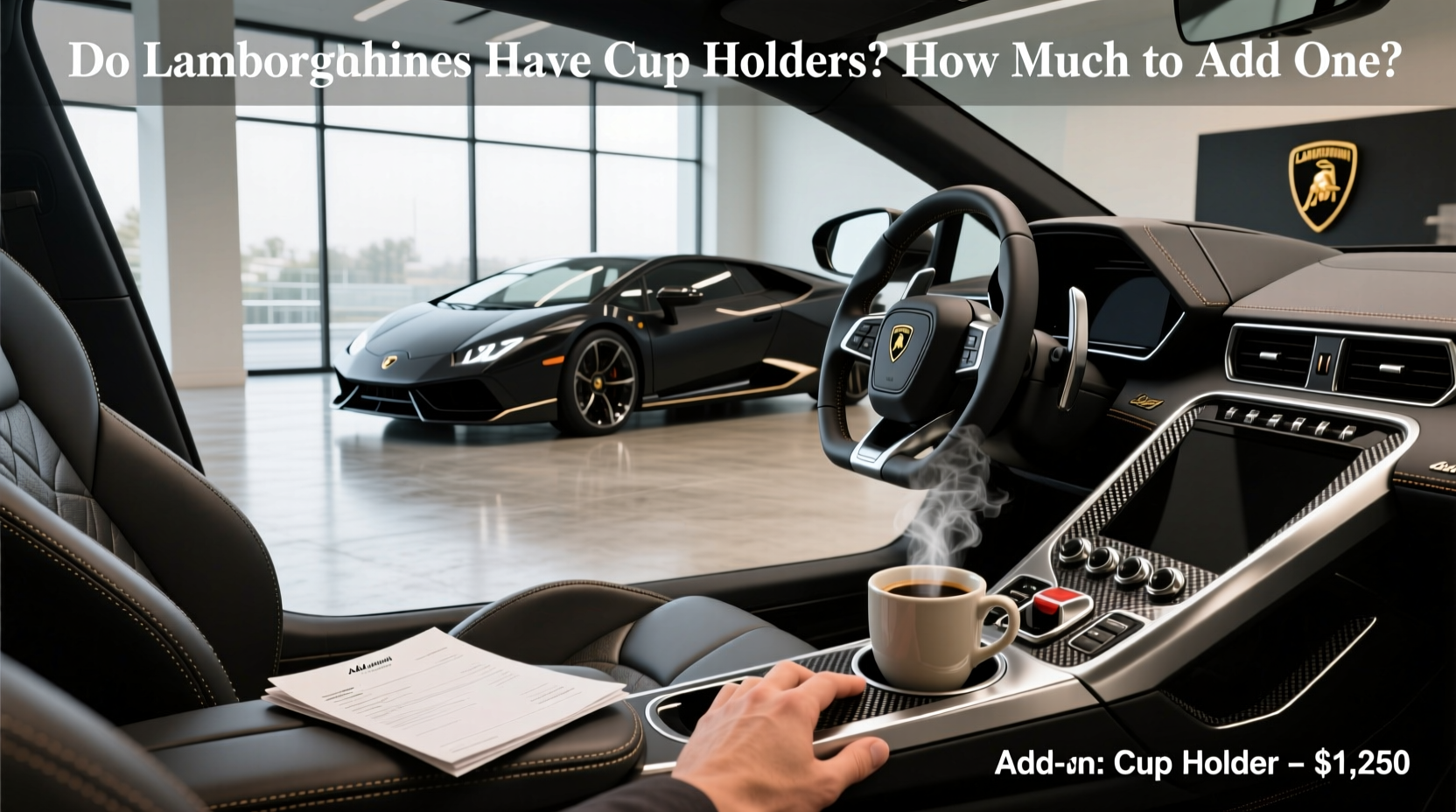 How to Add a Cup Holder to a Lamborghini: A Practical Guide