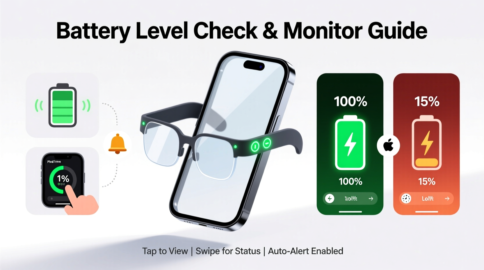 the ultimate guide to checking and monitoring the battery level of your smart glasses