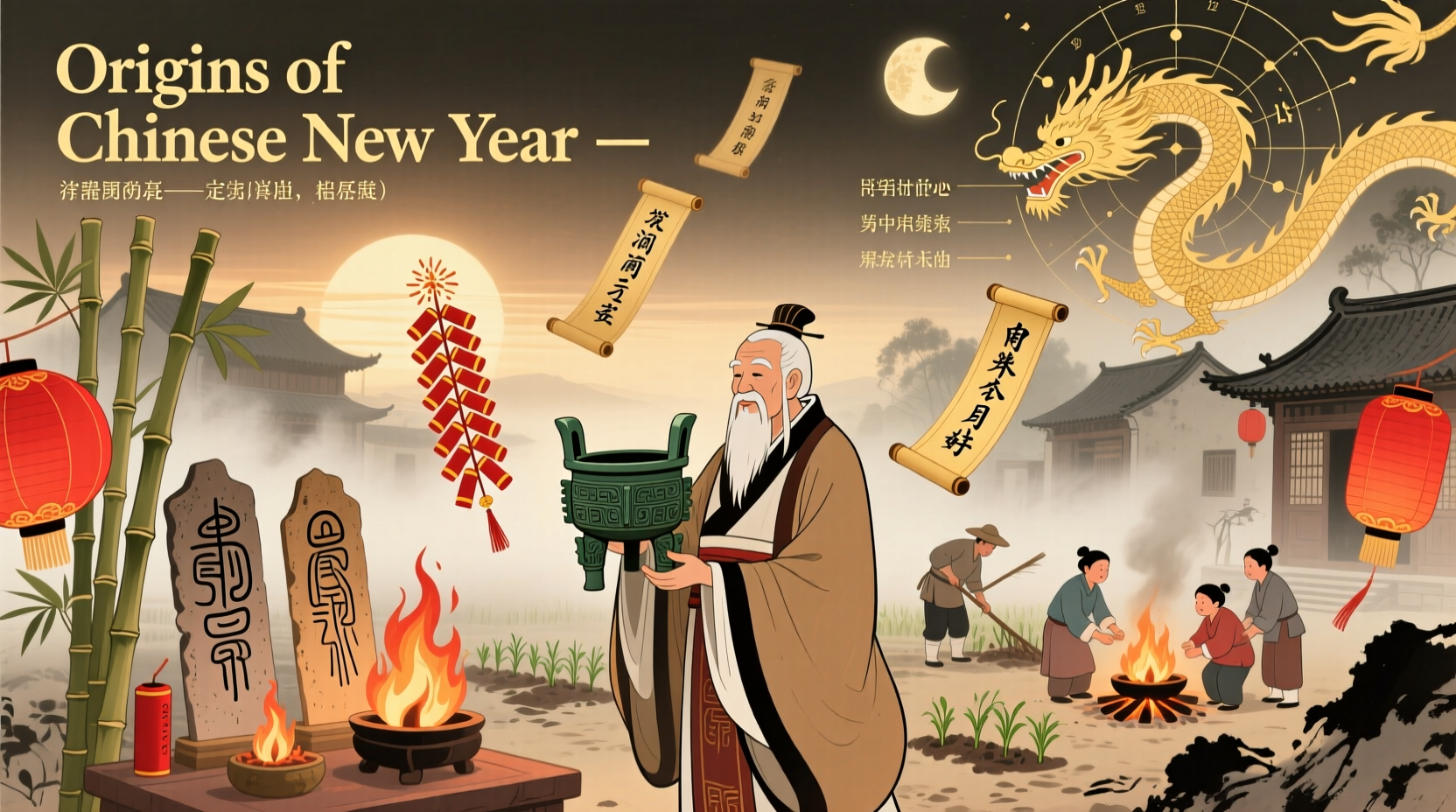who created chinese new year