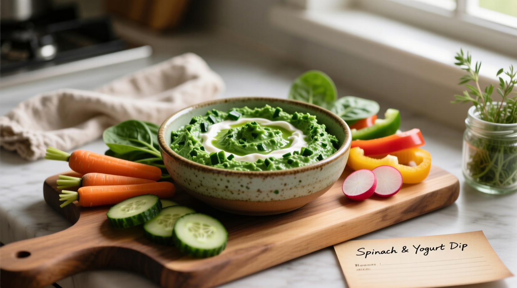 Perfect Spinach Veggie Dip: Creamy, Healthy Recipe Ready in 15 Min