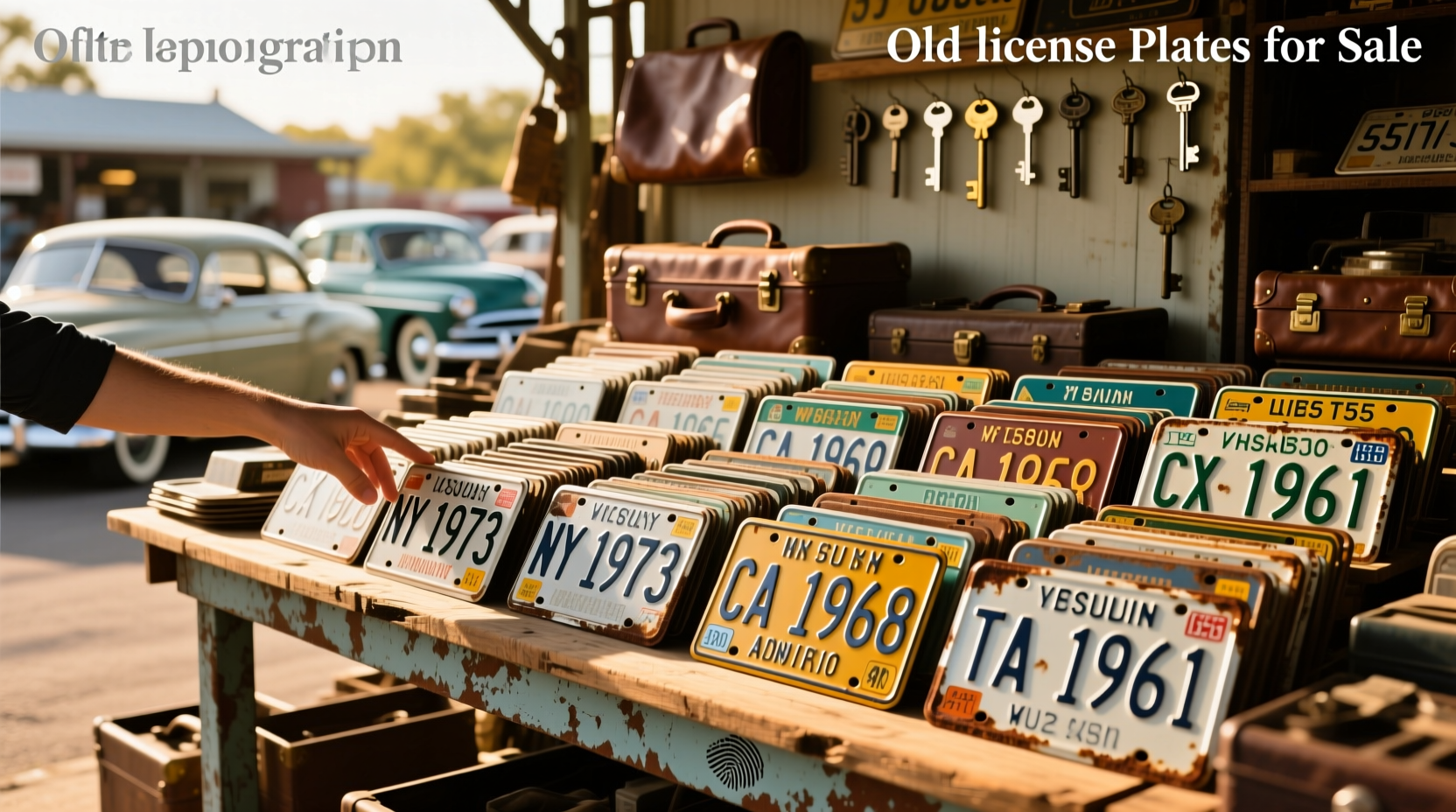 How to Buy Old License Plates for Sale Safely and Legally