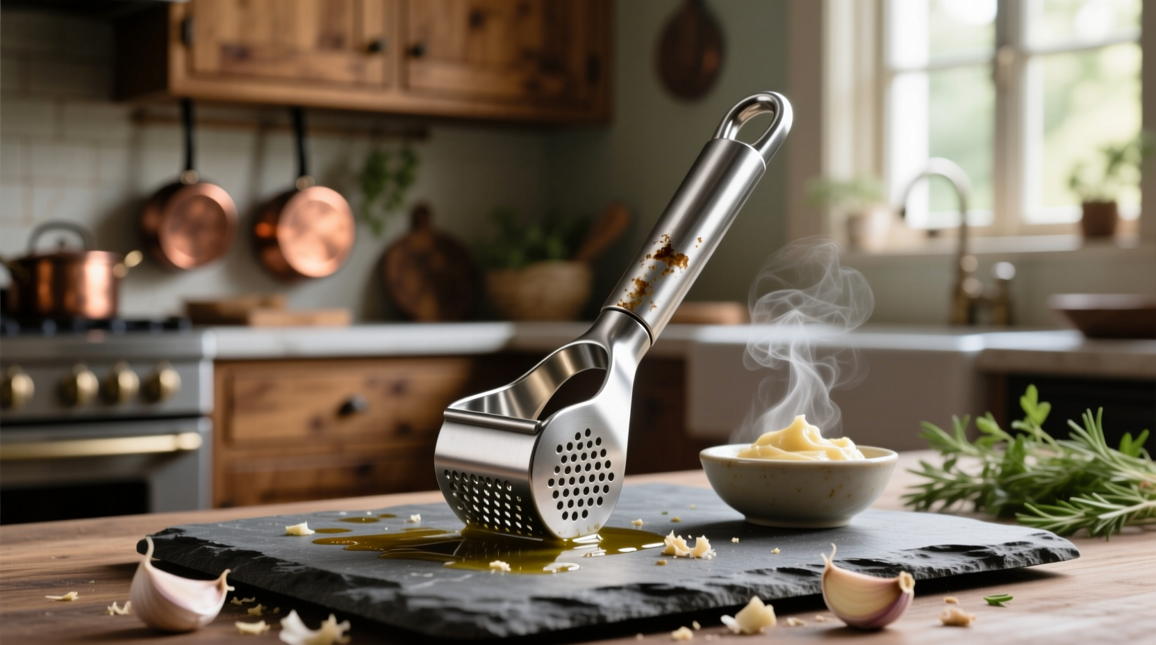 garlic masher