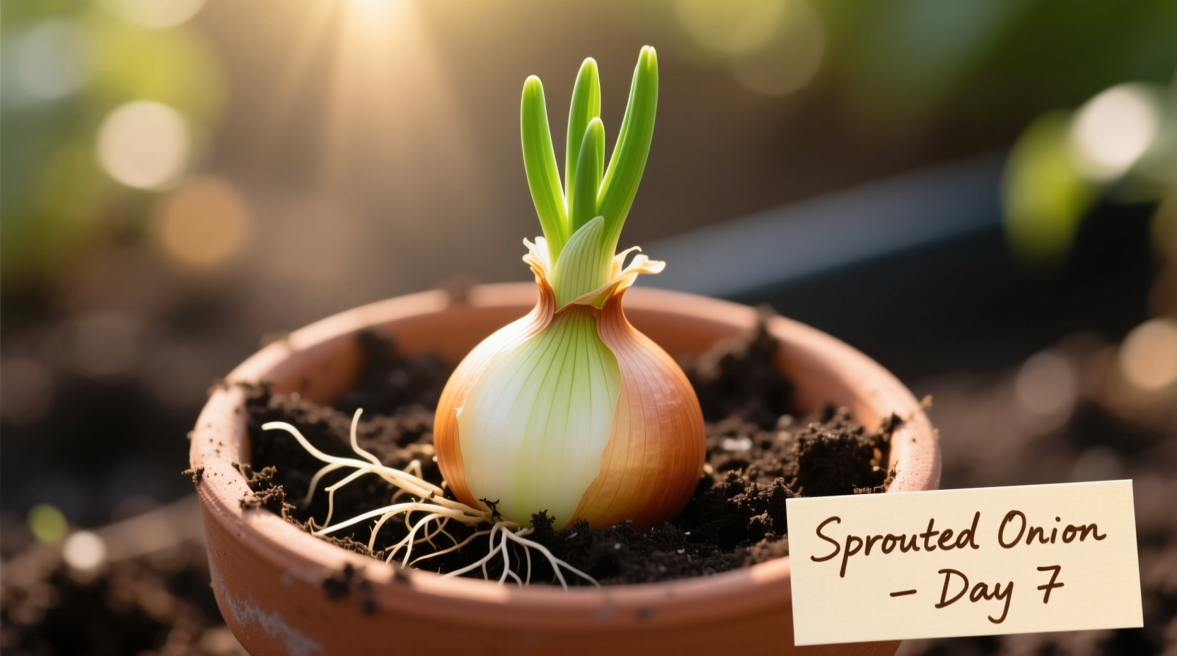 can you plant a sprouted onion