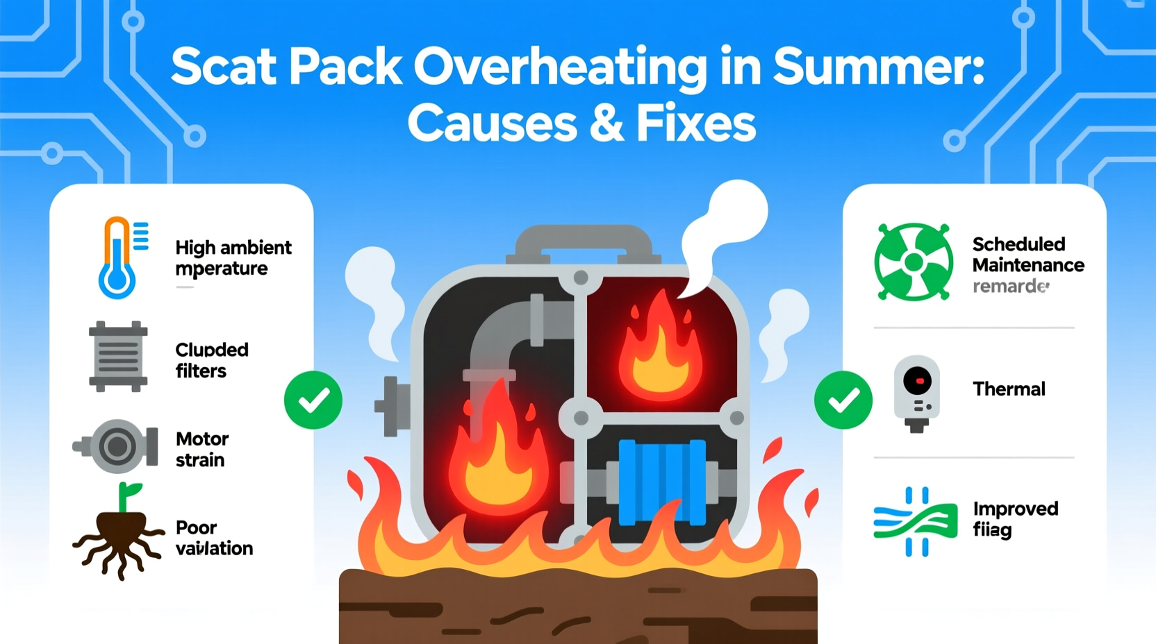 Scat Pack Overheating in Summer: Causes & Fixes