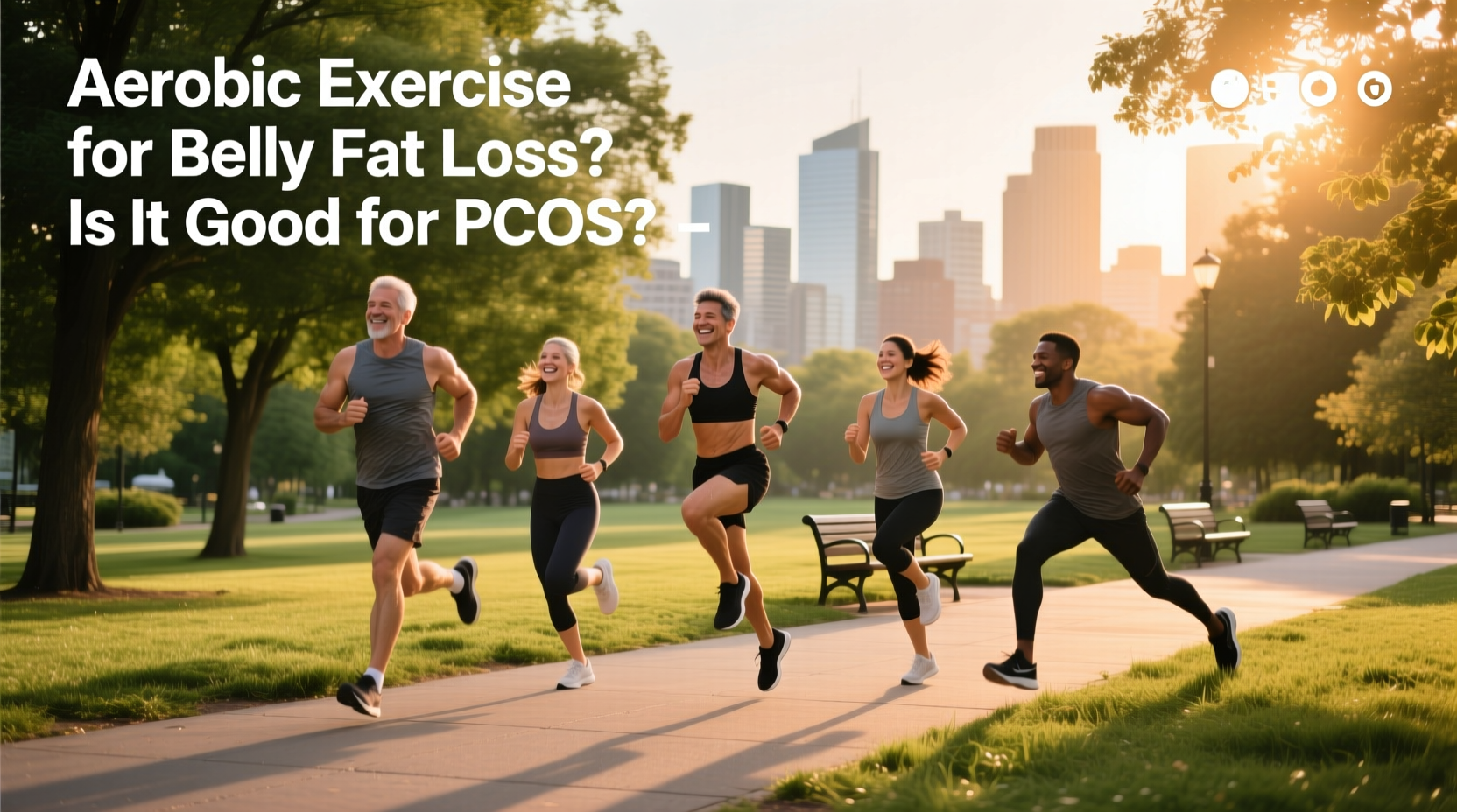 aerobic exercise for belly fat pcos