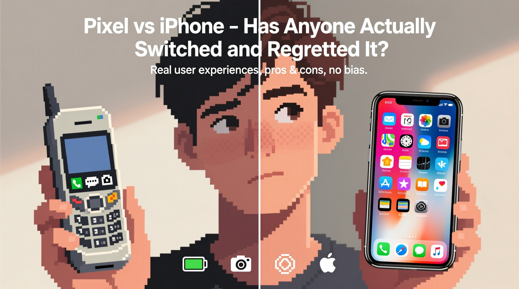 pixel vs iphone has anyone actually switched and regretted it