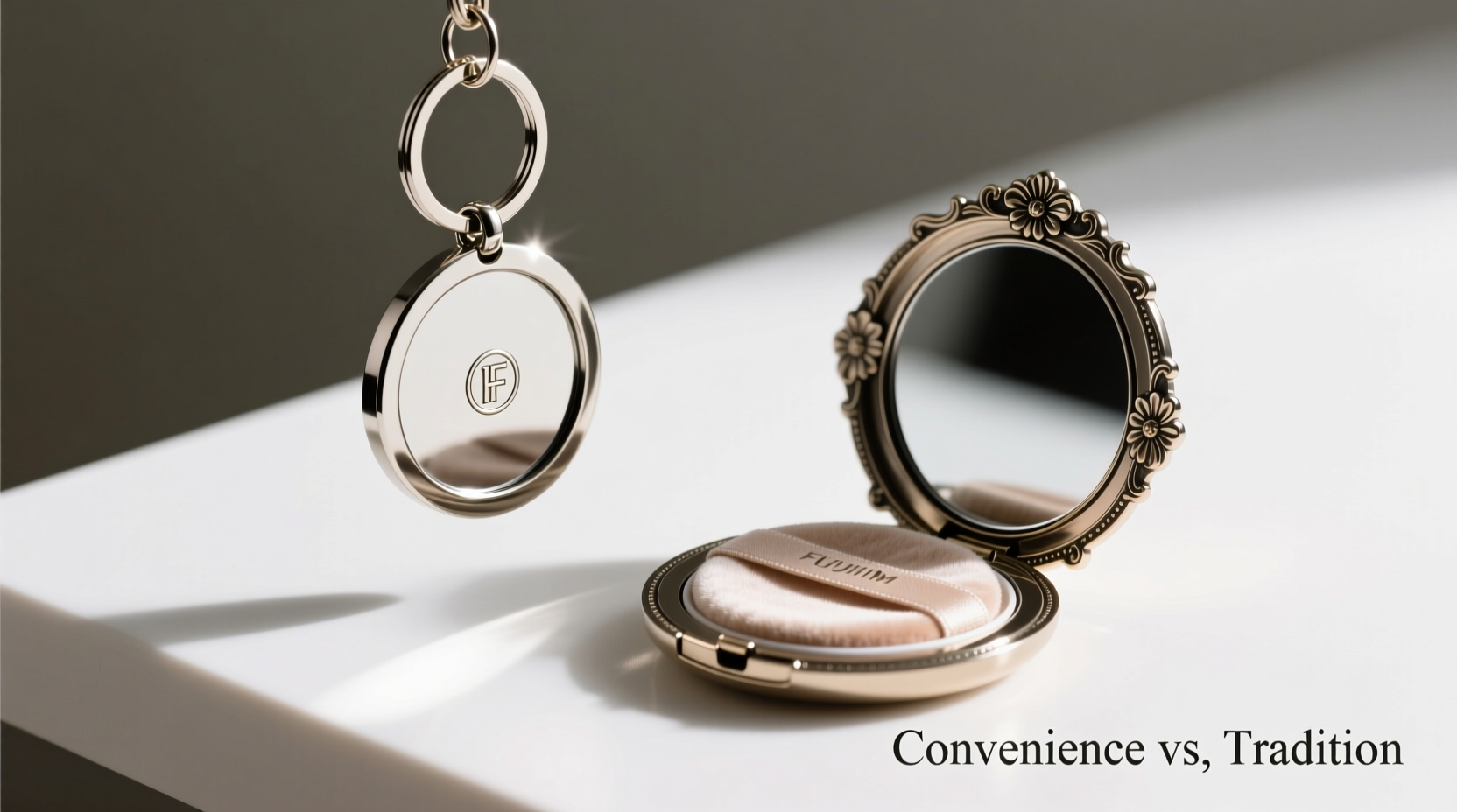 mirror keychain vs compact mirror is the extra convenience worth ditching the classic