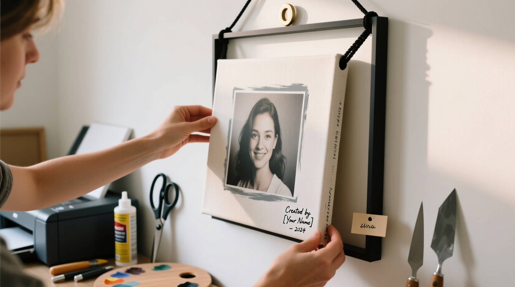 how to transform your favorite photos into stunning canvas art at home