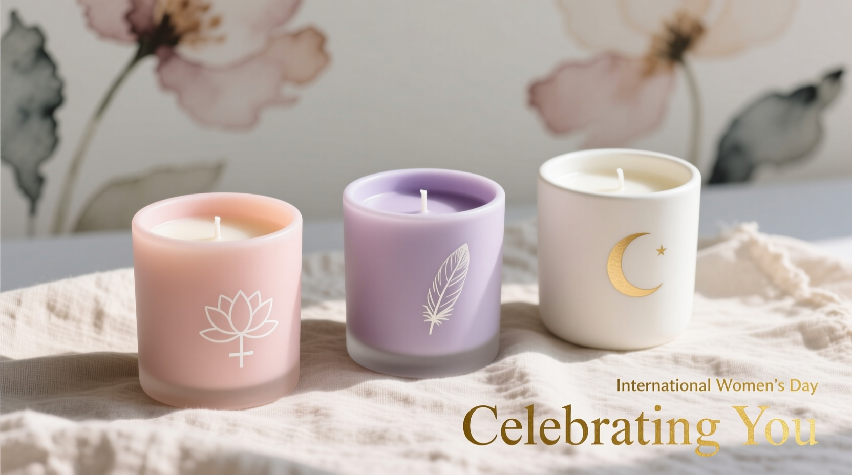 womens day candles