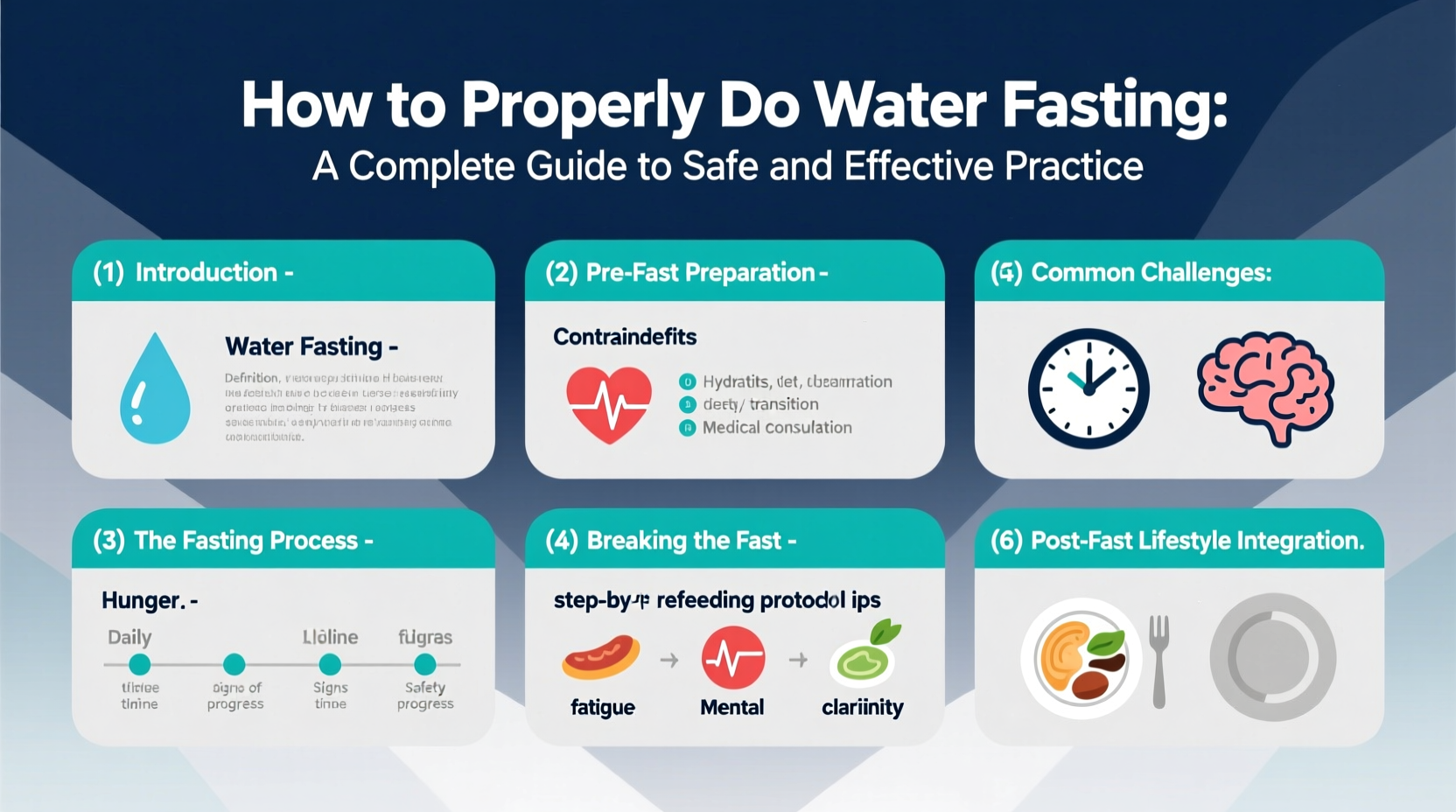 how to properly do water fasting a complete guide to safe and effective practice